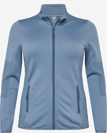 Only Play Curvy Athletic Jacket 'JETTA' in Blue: front