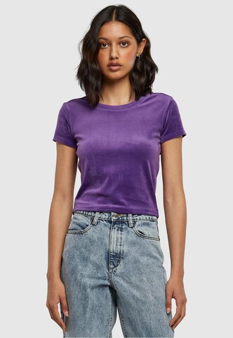 Urban Classics - Camisa em roxo: frente