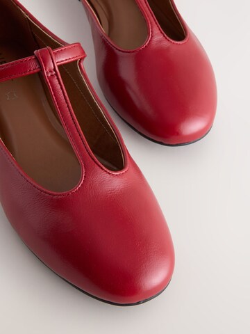Ballerines à lanières 'Forever Comfort' Next en rouge