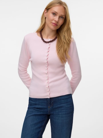 VERO MODA - Cárdigan 'VMAnna' en rosa: frente