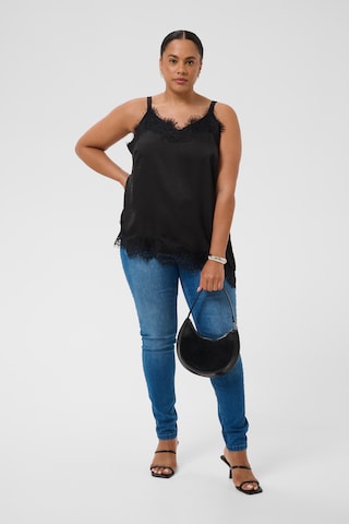 KAFFE CURVE Blouse 'KCJanie' in Black
