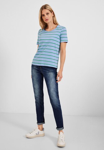 CECIL - Camiseta en azul