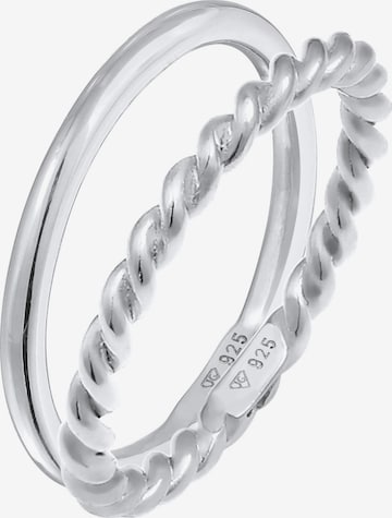 ELLI Ring in Silber: Vorderseite
