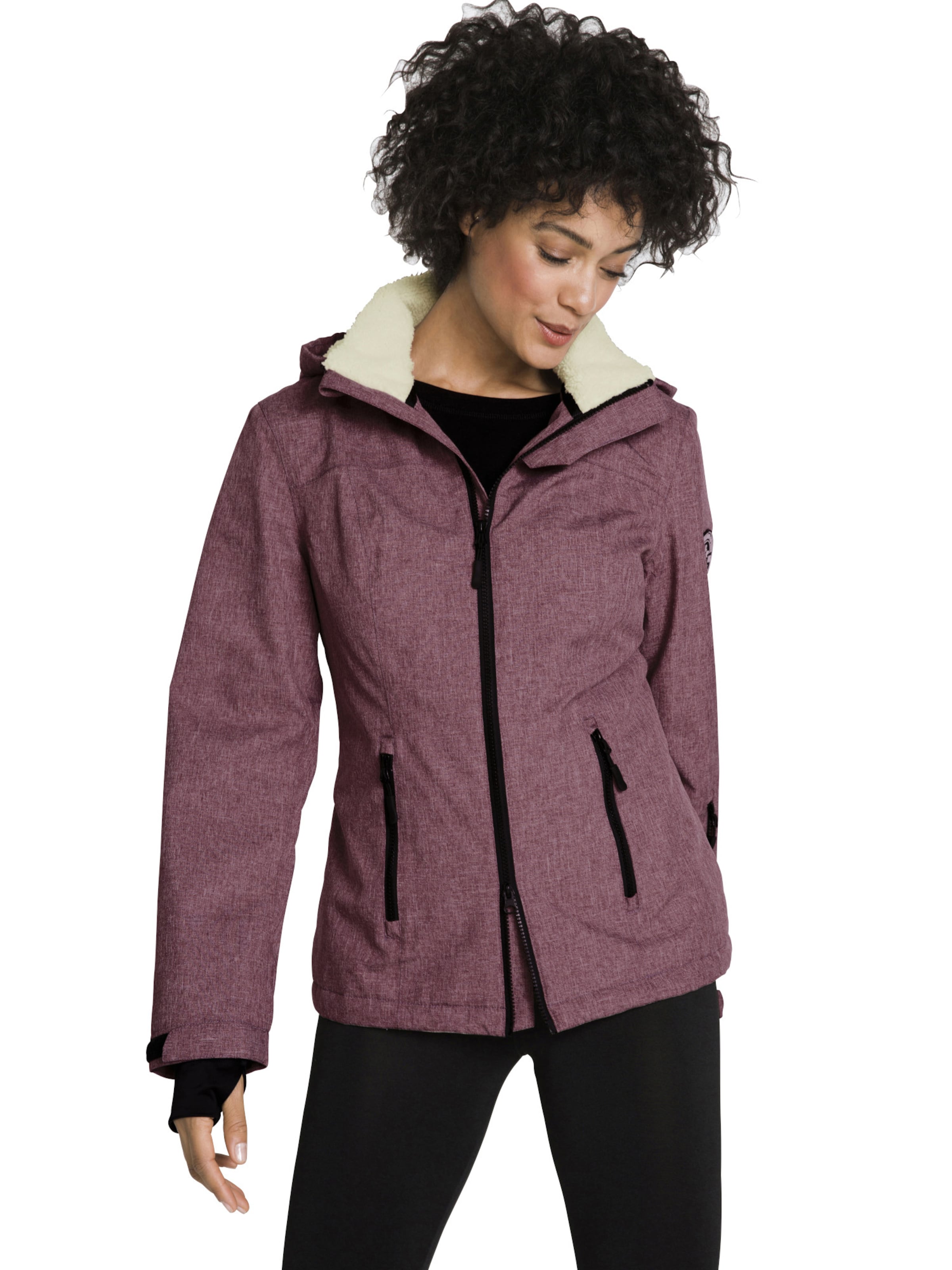 bonprix - Chaqueta funcional en rojo: frente