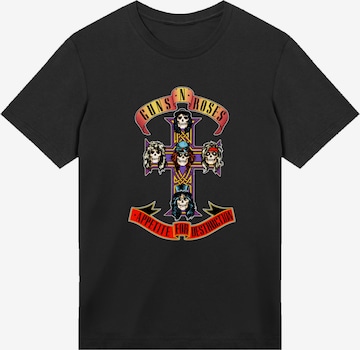 F4NT4STIC T-Shirt 'Guns 'n' Roses Appetite For Destruction' in Schwarz: Vorderseite