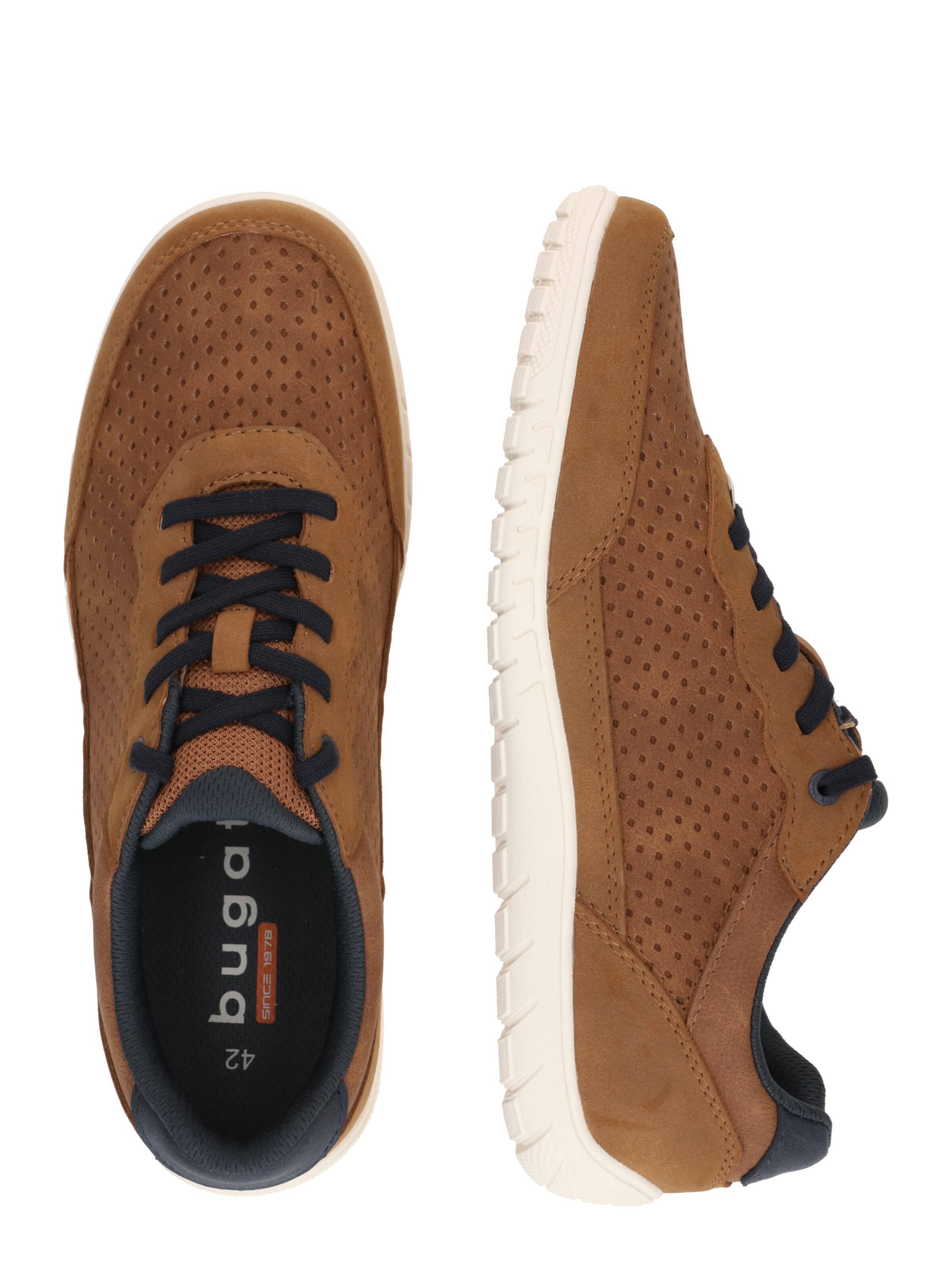 bugatti Sneaker 'AIN' in Braun