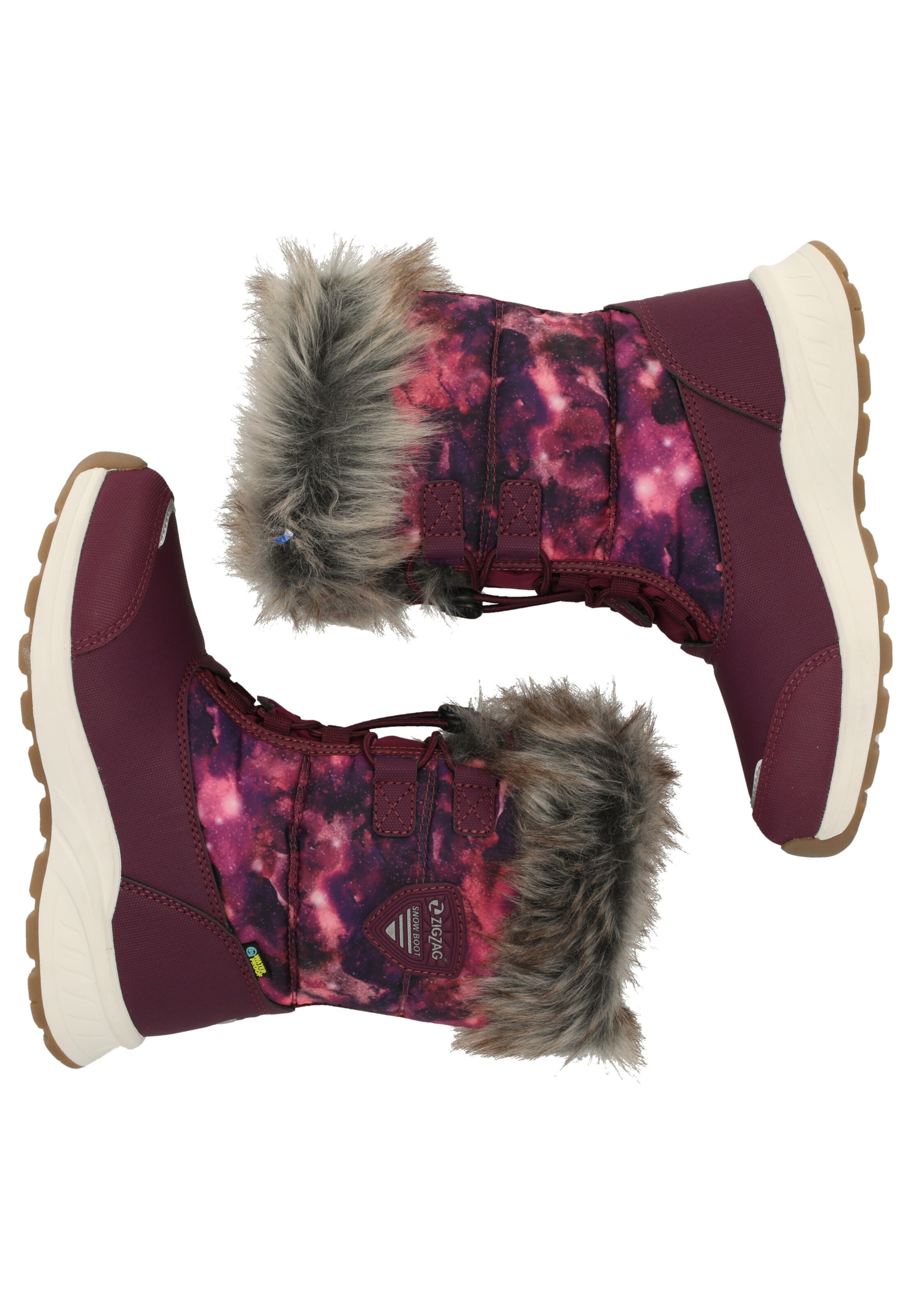 ZigZag Snow boots 'Wesend' in Purple
