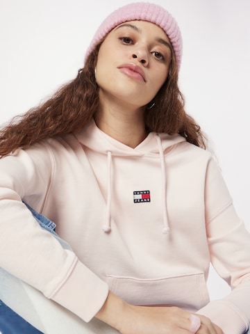 Tommy Jeans Mikina – pink