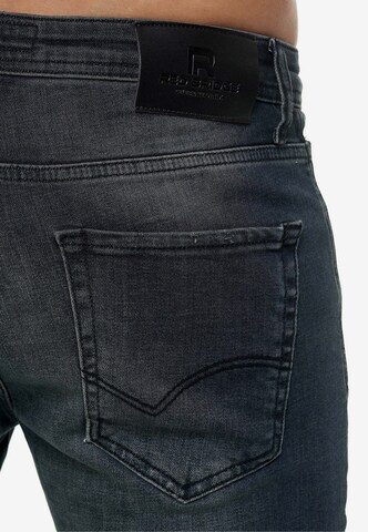 Redbridge Slimfit Jeans 'Brownsville' in Zwart