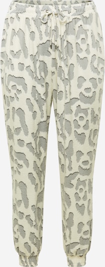 River Island Plus Pantalon 'Hacci' en crème / gris / noir, Vue avec produit