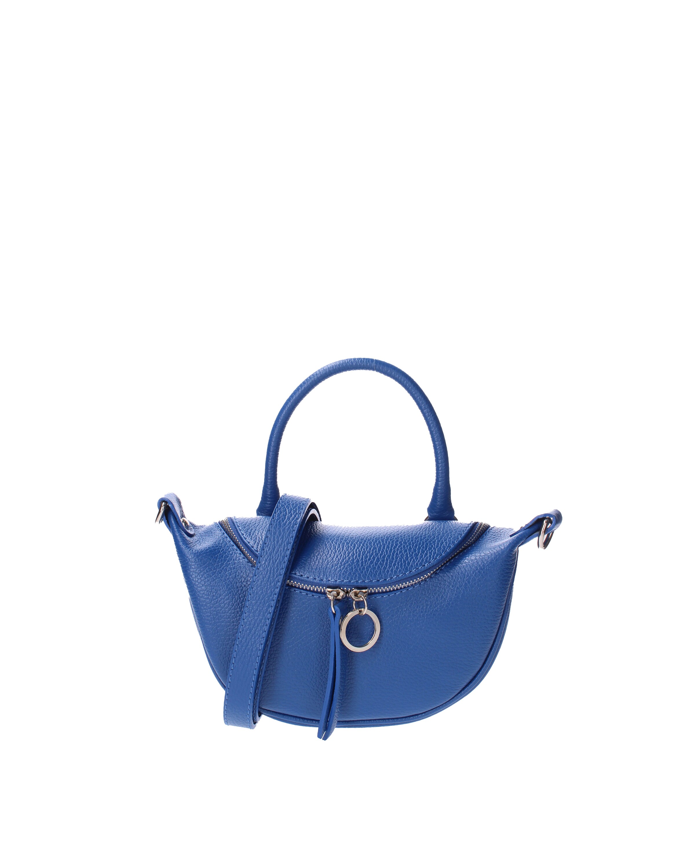 Viola Castellani Handtasche in Blau: Vorderseite