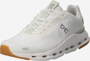 On Running shoe 'Cloudnova Form' in White: front