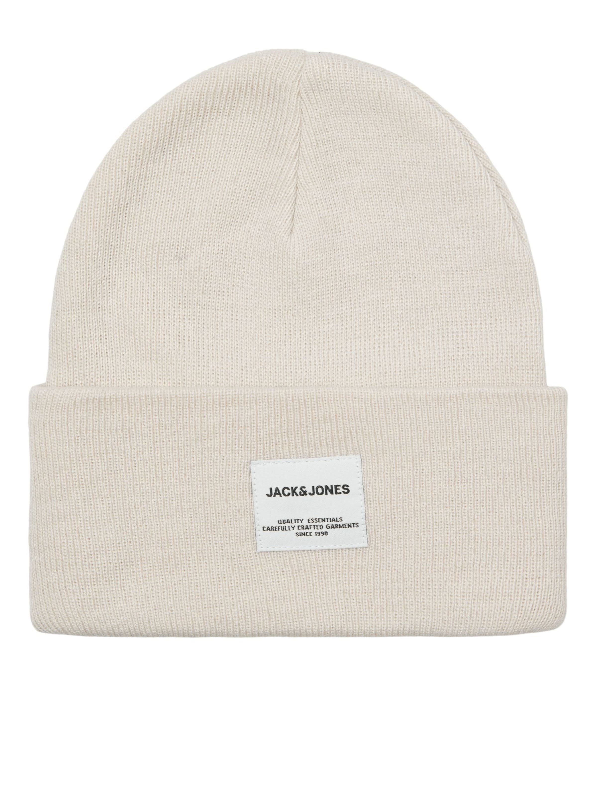 JACK & JONES Beanie in Grey