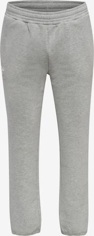 Coupe slim Pantalon de sport Hummel en gris : devant