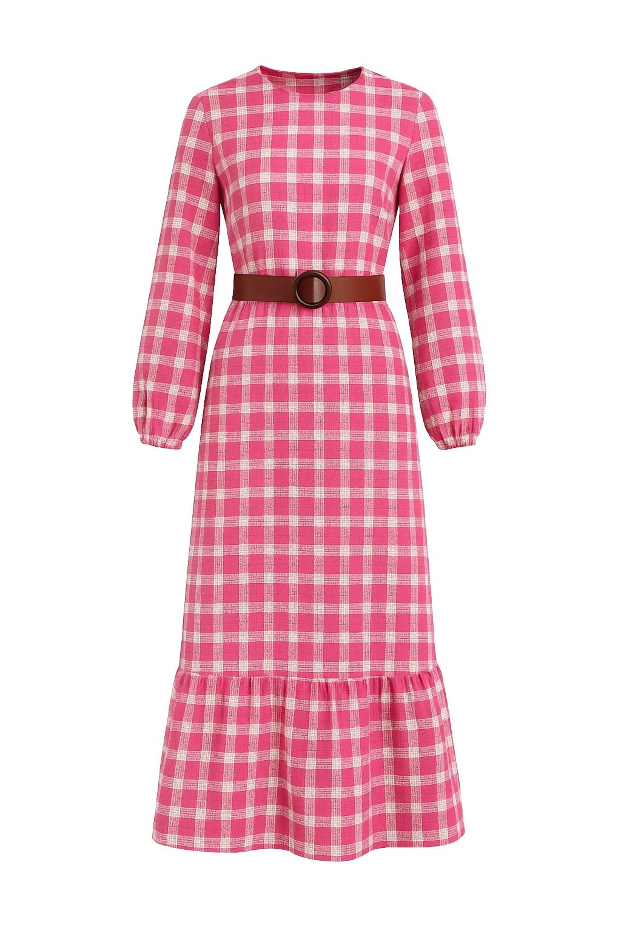 MODAMIHRAM Dress in Pink: front