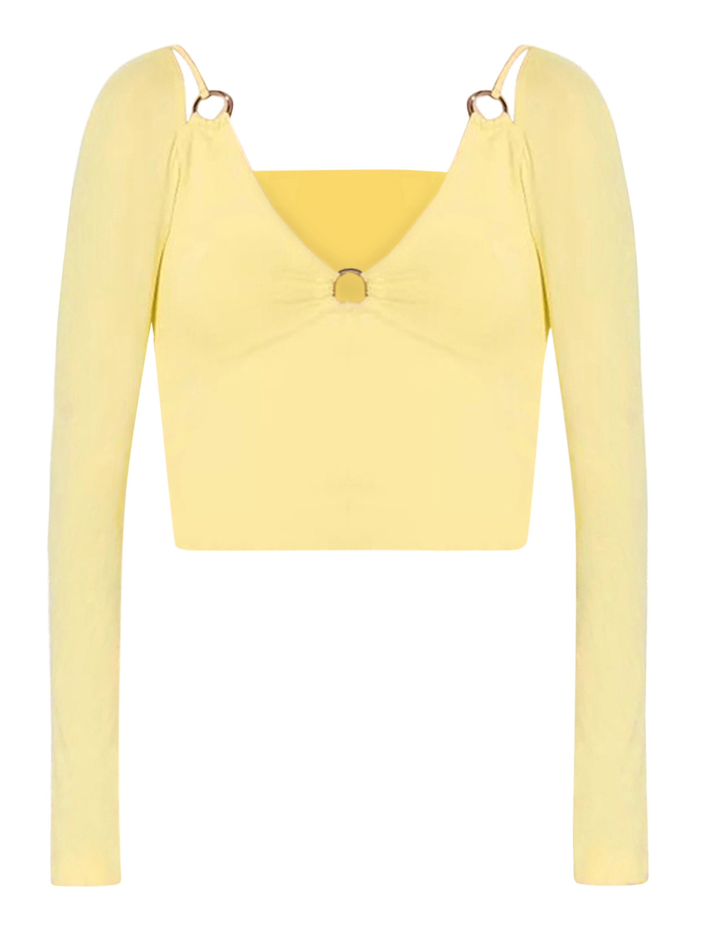 No Matter What Bluse in Gelb: Vorderseite