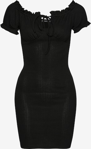 FRESHLIONS Summer dress 'Rahel' in Black: front