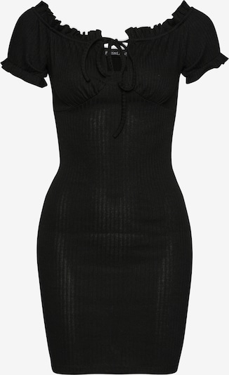 FRESHLIONS Sommerkleid 'Rahel' in schwarz, Produktansicht