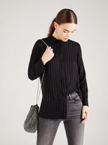 River Island Bluza | črna barva: sprednja stran