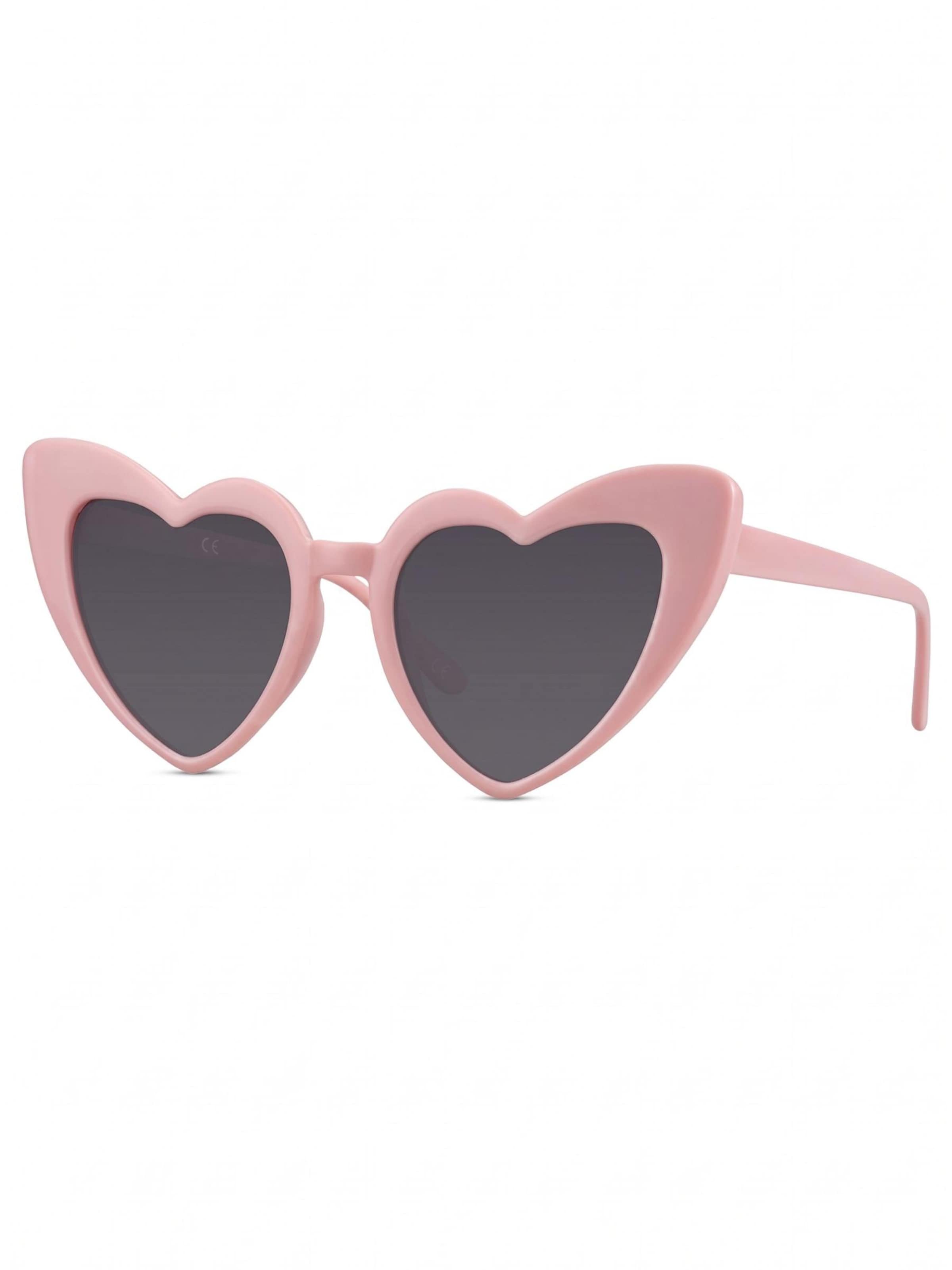 Lunettes de soleil 'Solo-Solis Love Shades' Maxte en rose