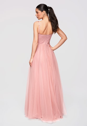 Robe de soirée Ombre en rose