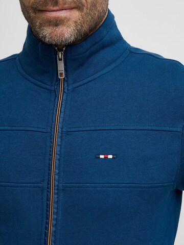 FQ1924 - Sudadera con cremallera 'Jules' en azul