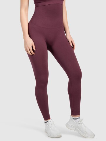 Skinny Leggings ' Lenia ' Smilodox en violet
