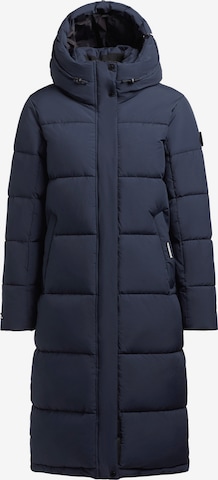 khujo Mantel ' TIONE ' in Blau: Vorderseite