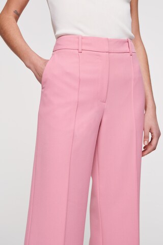 Aligne Regular Pleated Pants 'FEMI' in Pink