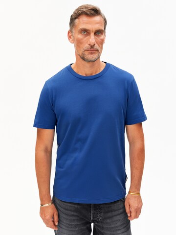 ARMEDANGELS Regular fit Shirt in Blue: front