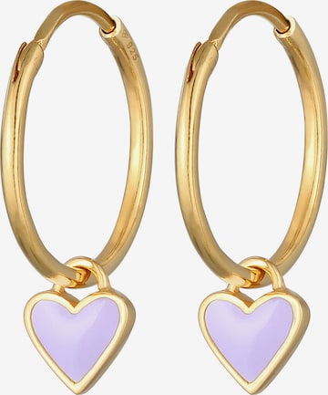 ELLI Earrings in Purple: front