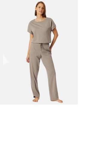 SCHIESSER Pyjamahose 'Mix & Relax' in Beige