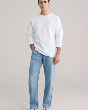 WE Fashion Voľný strih Džínsy - Modrá