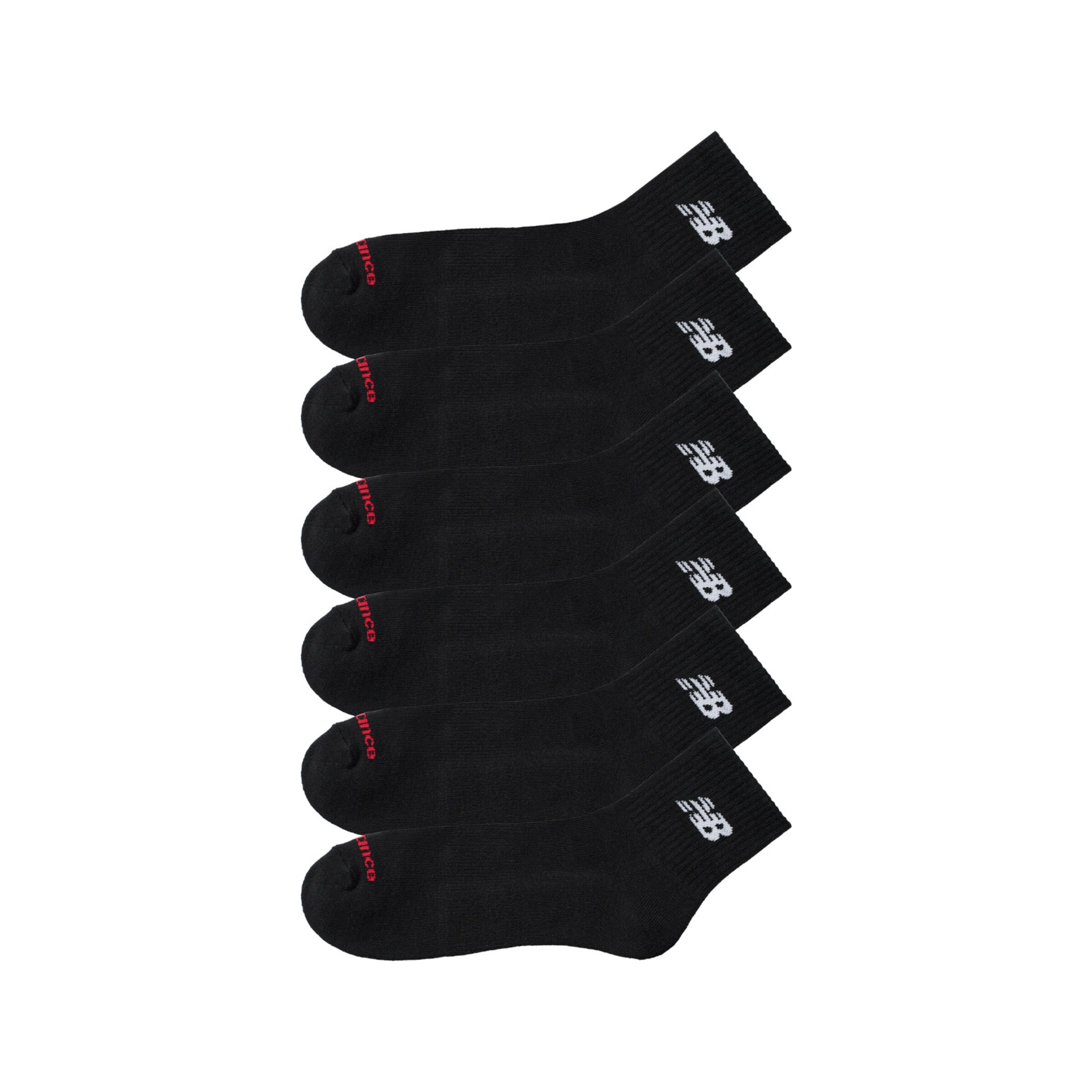 new balance Athletic Socks in Black