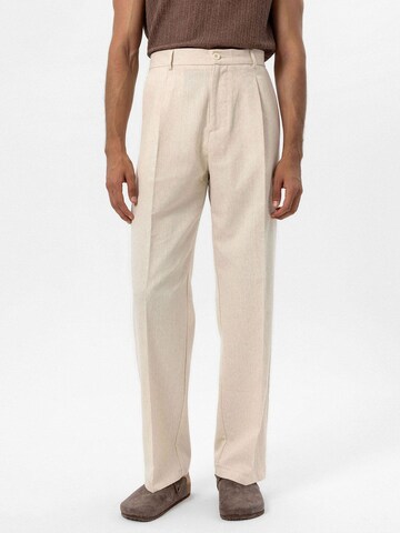 Regular Pantalon Antioch en beige : devant