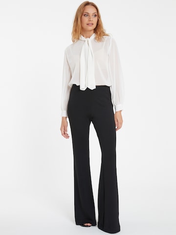 Ana Alcazar Boot cut Trousers 'Segala' in Black