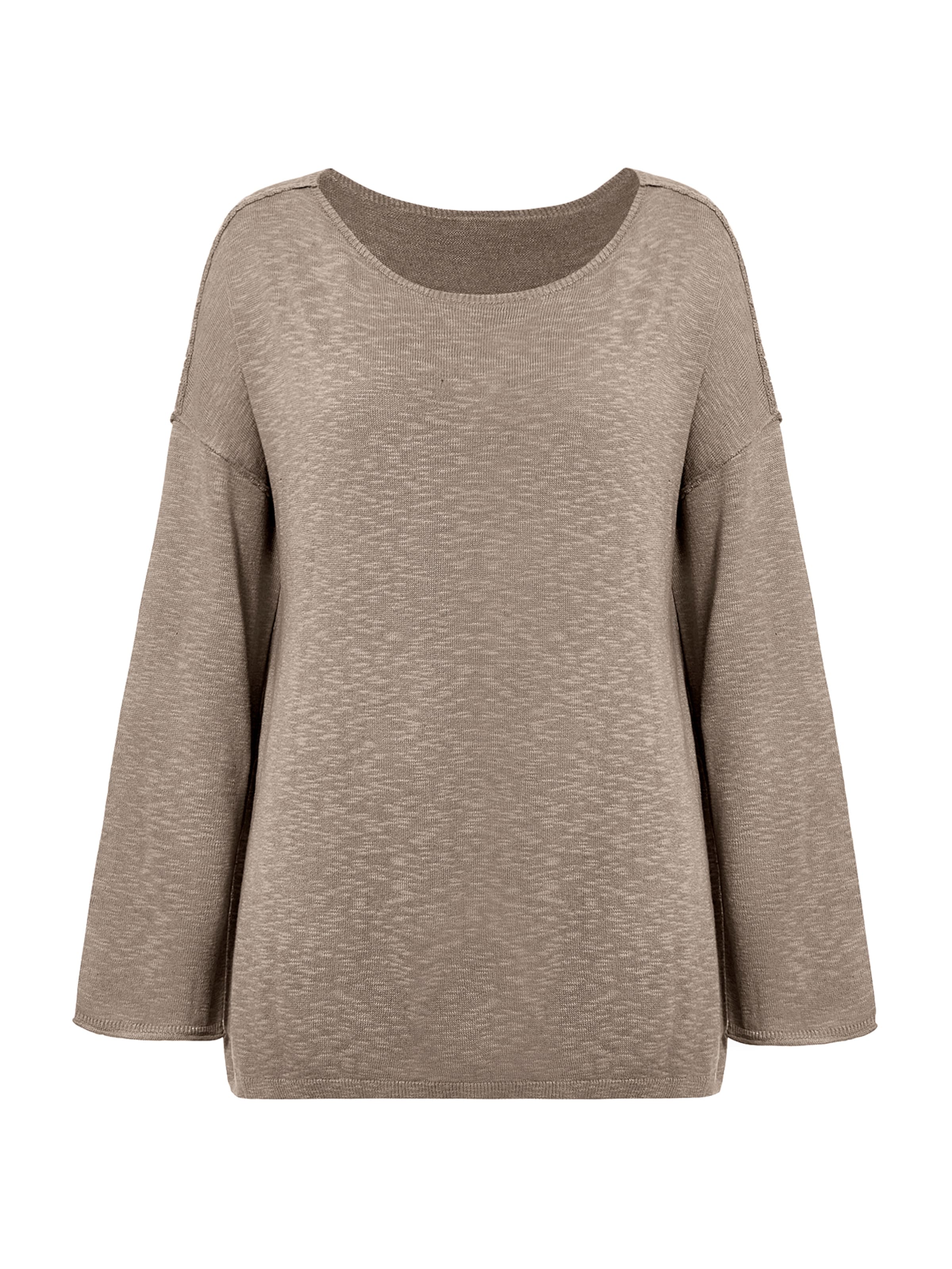 Pull-over Imily Bela en beige : devant