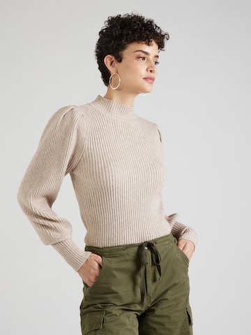 Pull-over 'KATIA' ONLY en marron : devant