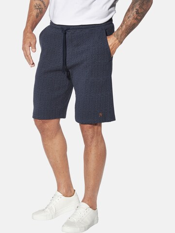 Jan Vanderstorm Loose fit Trousers 'Leifkar' in Blue: front