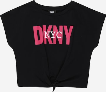 DKNY T-shirt i svart: framsida