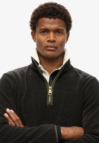 Superdry Fleece jacket 'Estate' in Black