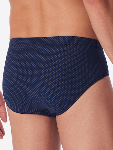 SCHIESSER Slip 'Cotton Casual Organic Cotton' in Blue