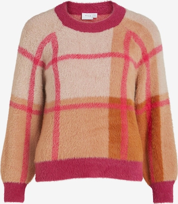 VILA Sweater in Pink: front