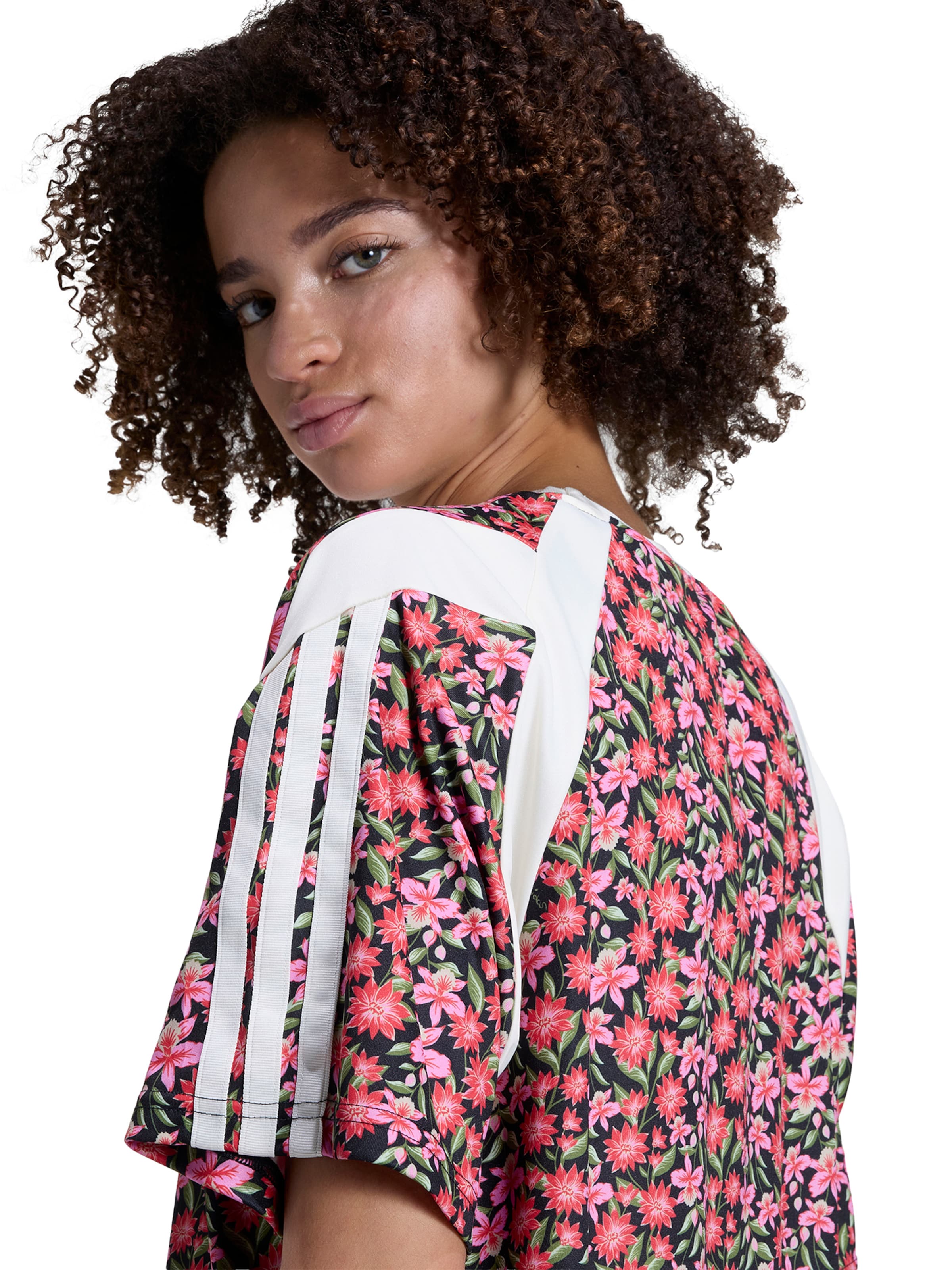 T-shirt fonctionnel 'Adidas x Farm Rio House Of Tiro' ADIDAS SPORTSWEAR en noir