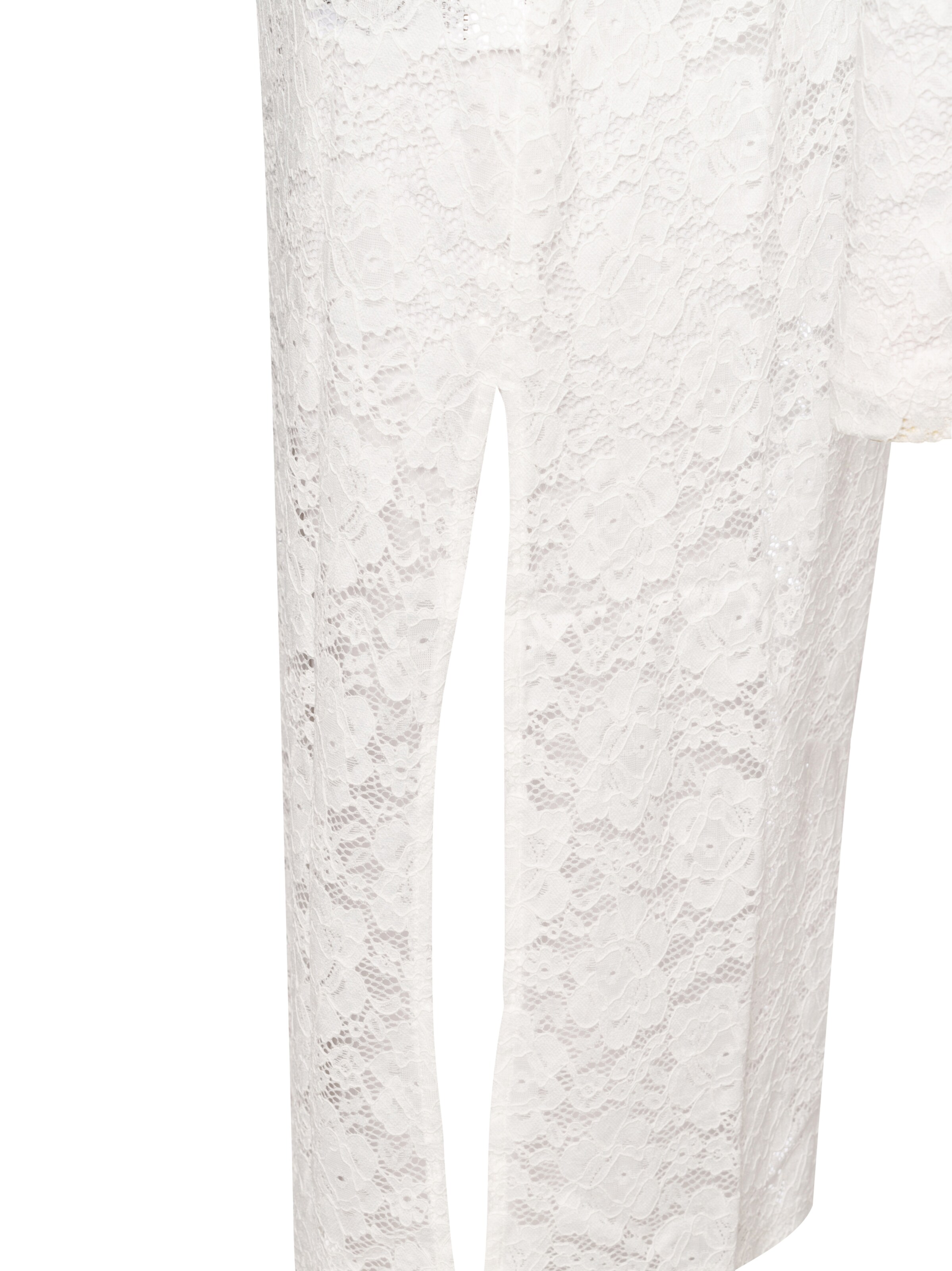 Marie Lund Negligé in Wit