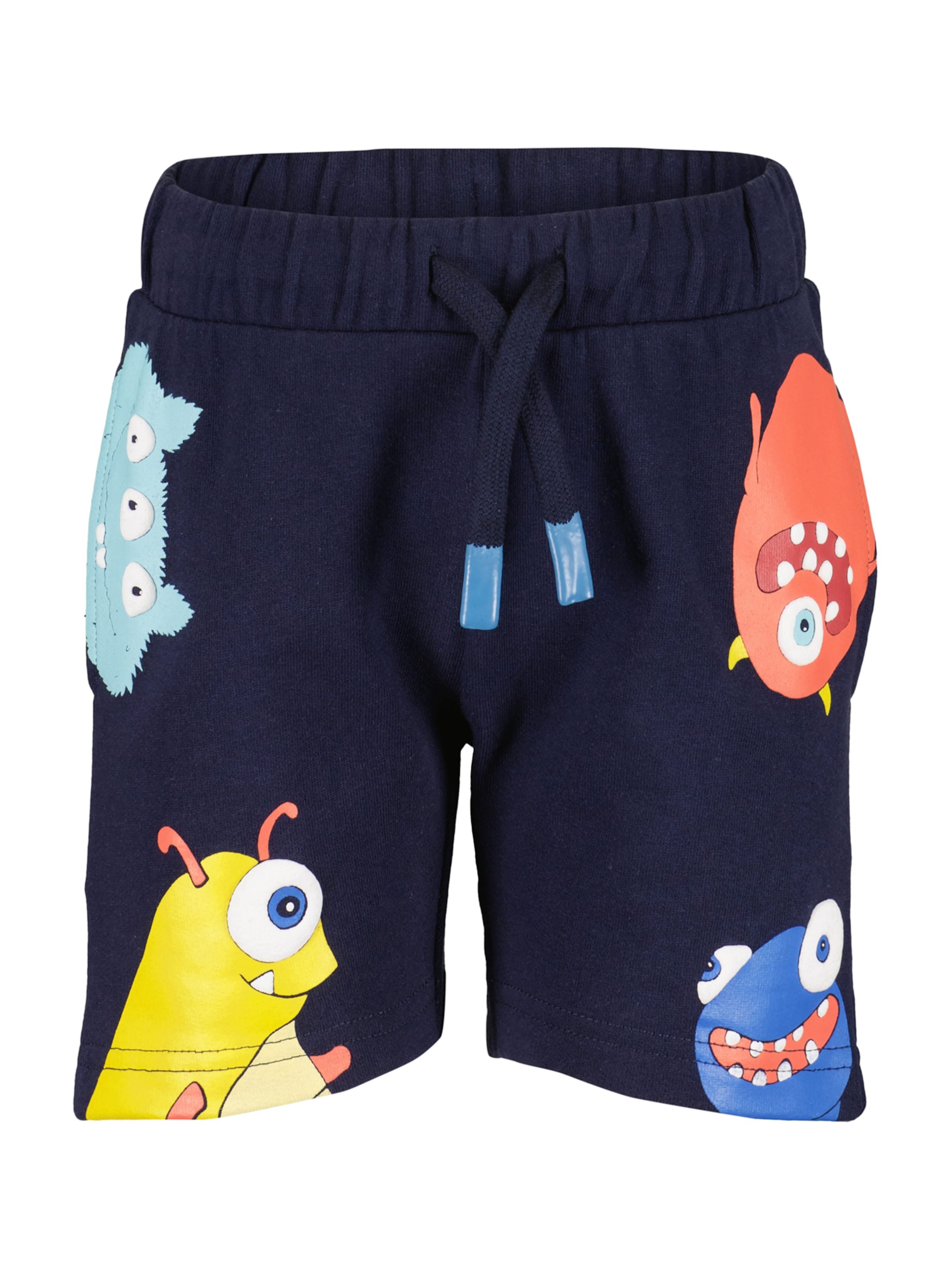 BLUE SEVEN Štandardný strih Nohavice - Modrá: predná strana