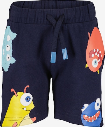 mėlyna BLUE SEVEN Standartinis Kelnės: priekis