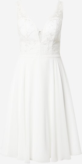 Rochie de cocktail MAGIC BRIDE pe crem, Vizualizare produs