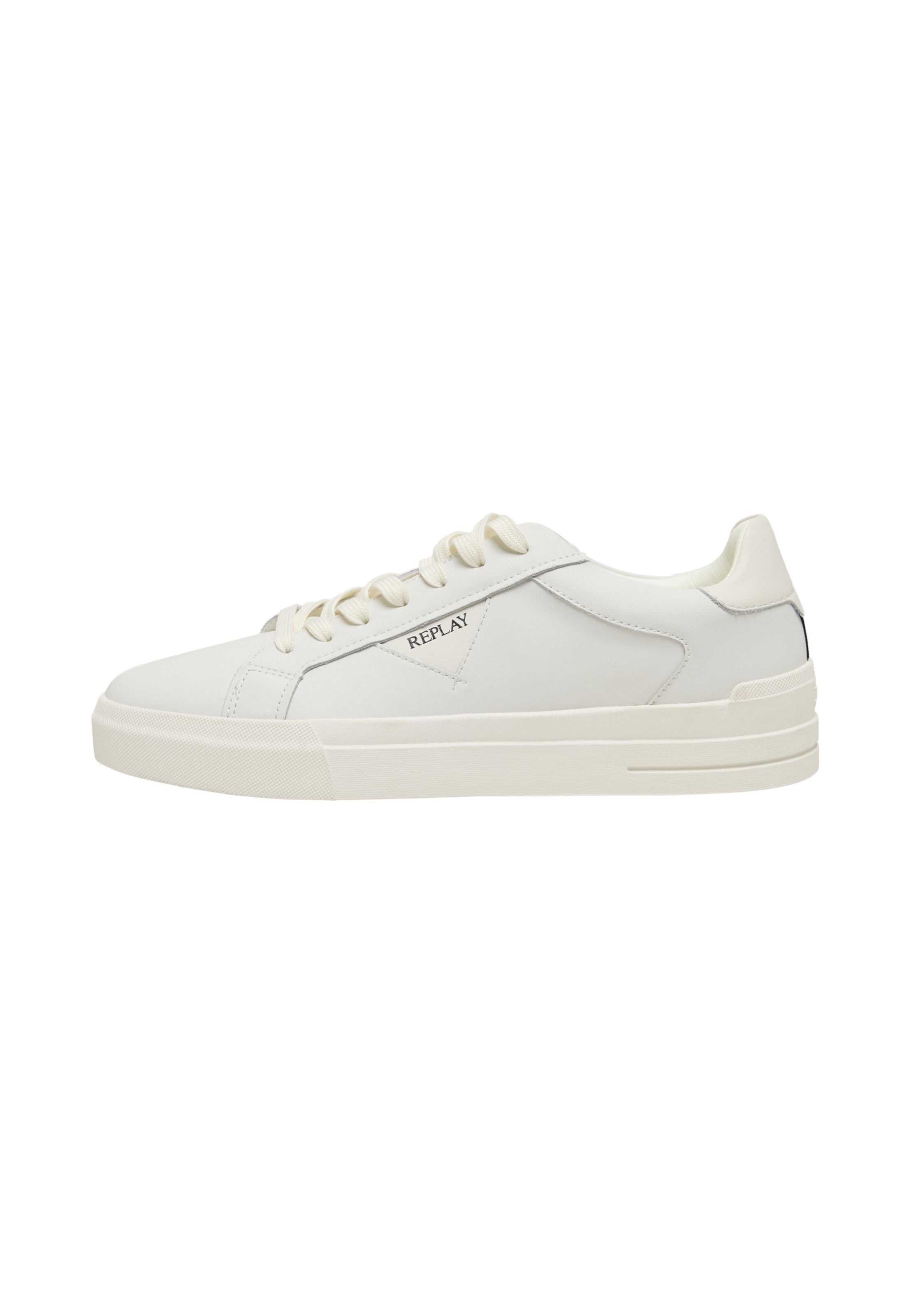 REPLAY Sneakers laag 'Evan City' in Wit: voorkant