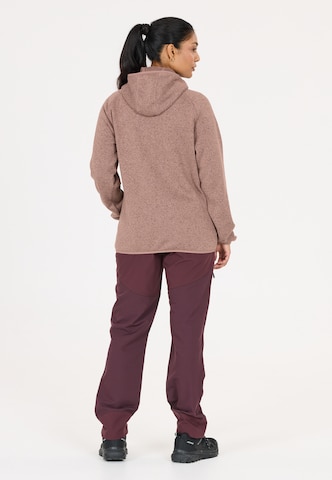 Whistler Fleece jacket 'Wolven' in Brown
